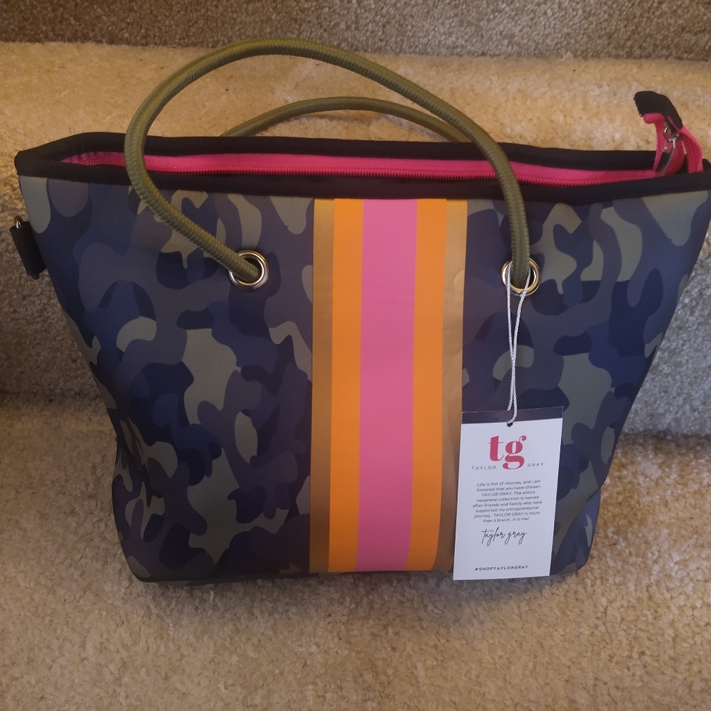 Taylor Gray Camo purse